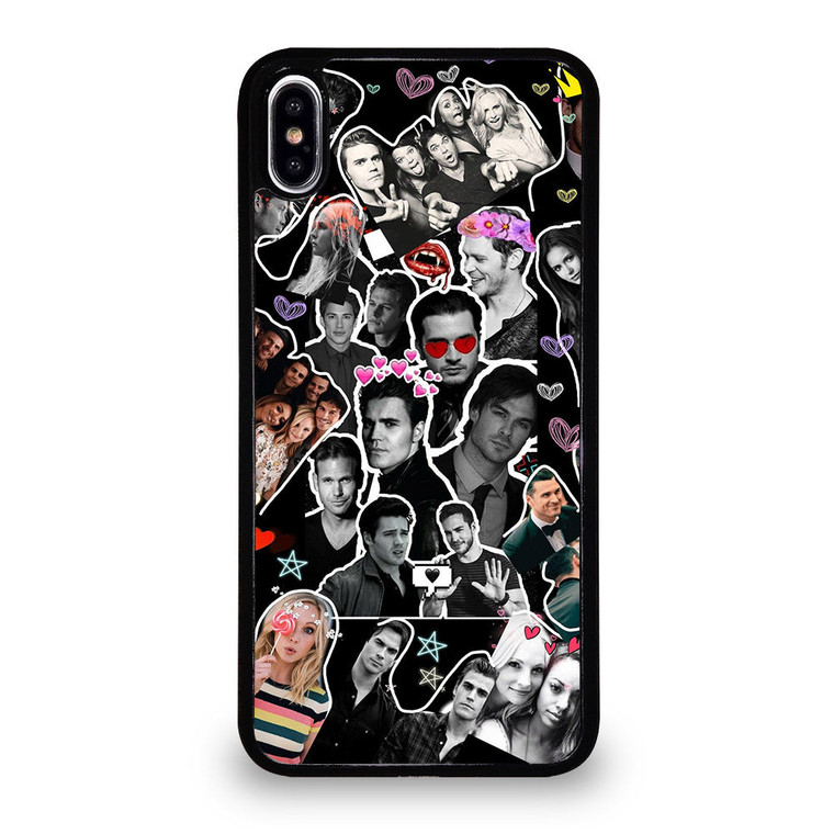 THE VAMPIRE DIARIES COLLAGE iPhone XS Max Case Cover