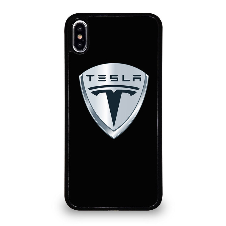 TESLA BLACK LOGO iPhone XS Max Case Cover