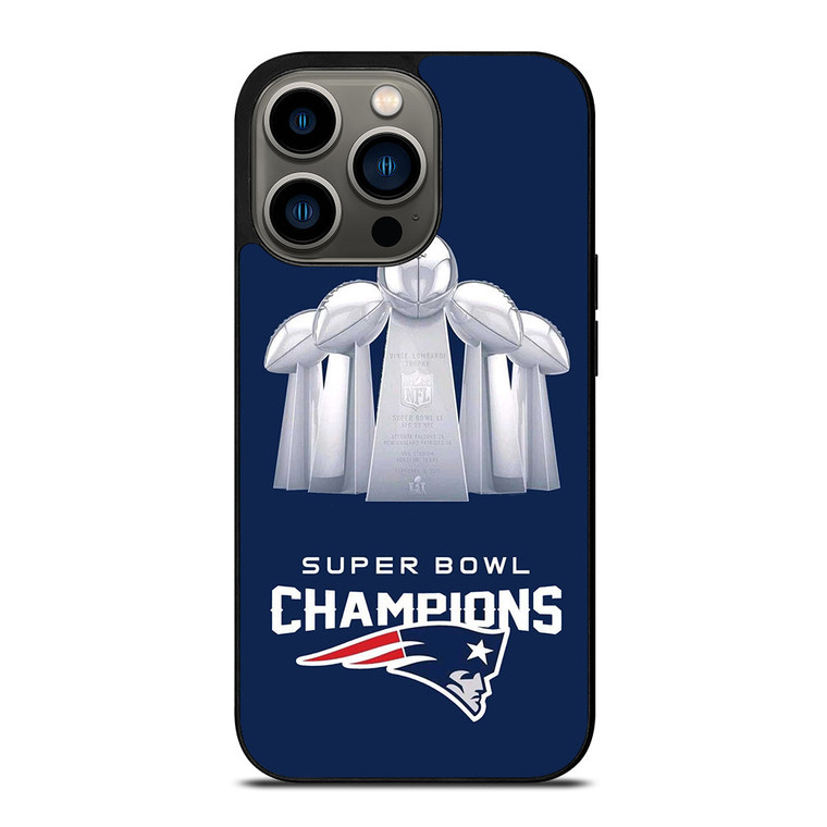 NEW ENGLAND PATRIOTS TROPHY iPhone 13 Pro Case Cover
