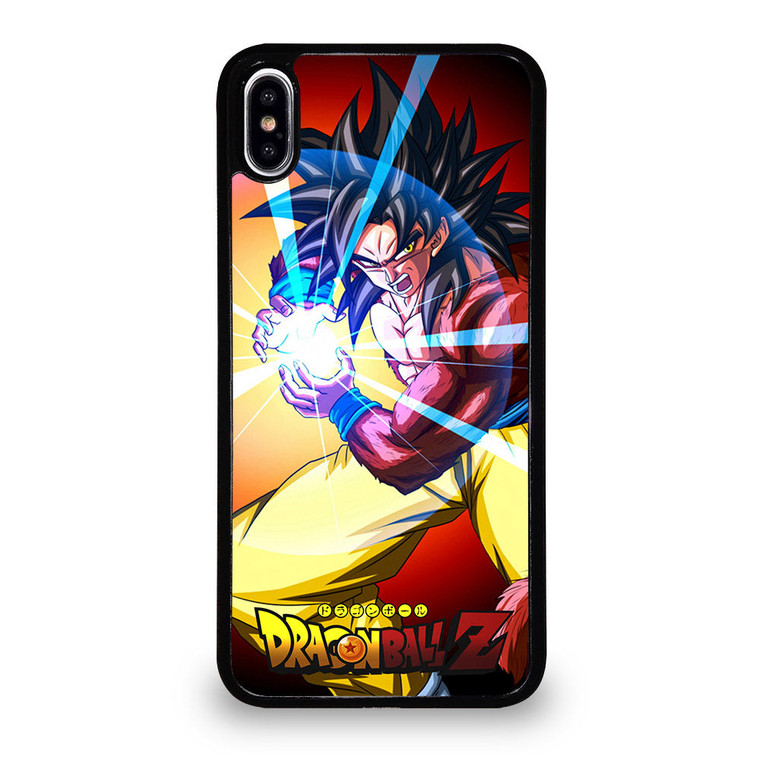 SON GOKU SS4 DRAGON BALL Z iPhone XS Max Case Cover