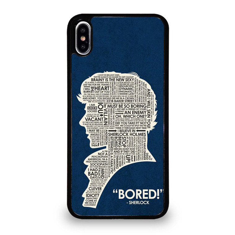 SHERLOCK HOLMES 2 iPhone XS Max Case Cover