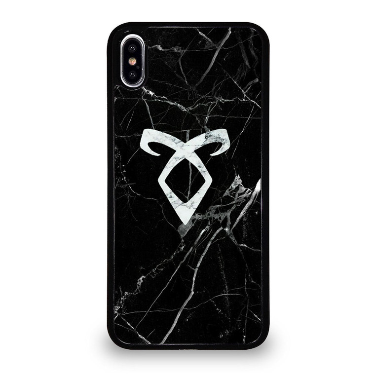 SHADOWHUNTER ANGELIC MARBLE LOGO iPhone XS Max Case Cover