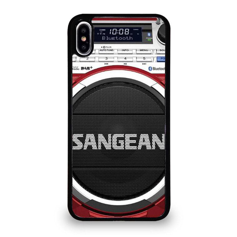 SANGEAN RED RADIO SPEAKER iPhone XS Max Case Cover