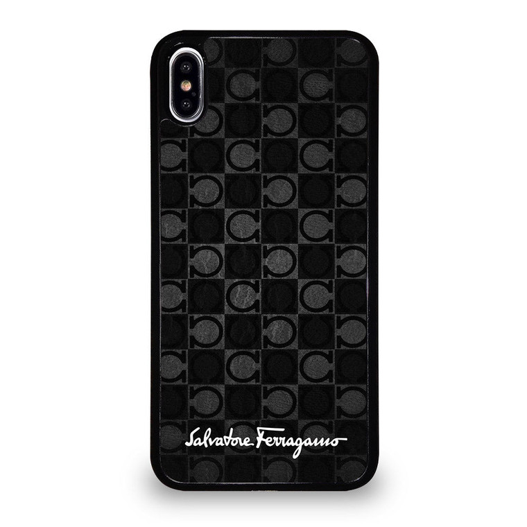 SALVATORE FERRAGAMO LOGO iPhone XS Max Case Cover