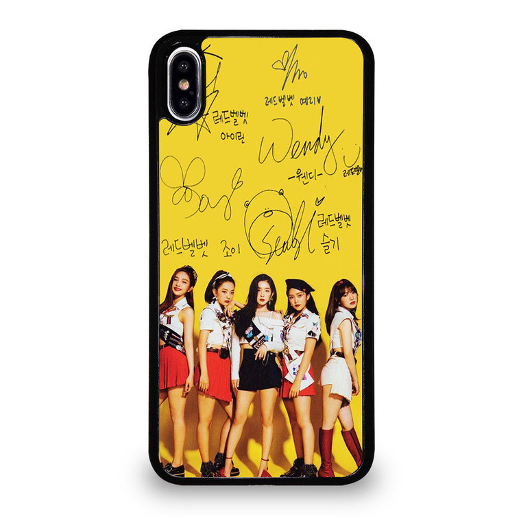 RED VELVET SIGNATURE iPhone XS Max Case Cover