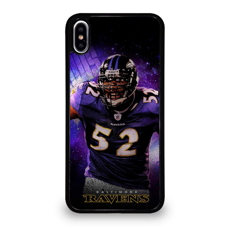 RAY LEWIS 52 RAVENS iPhone XS Max Case Cover