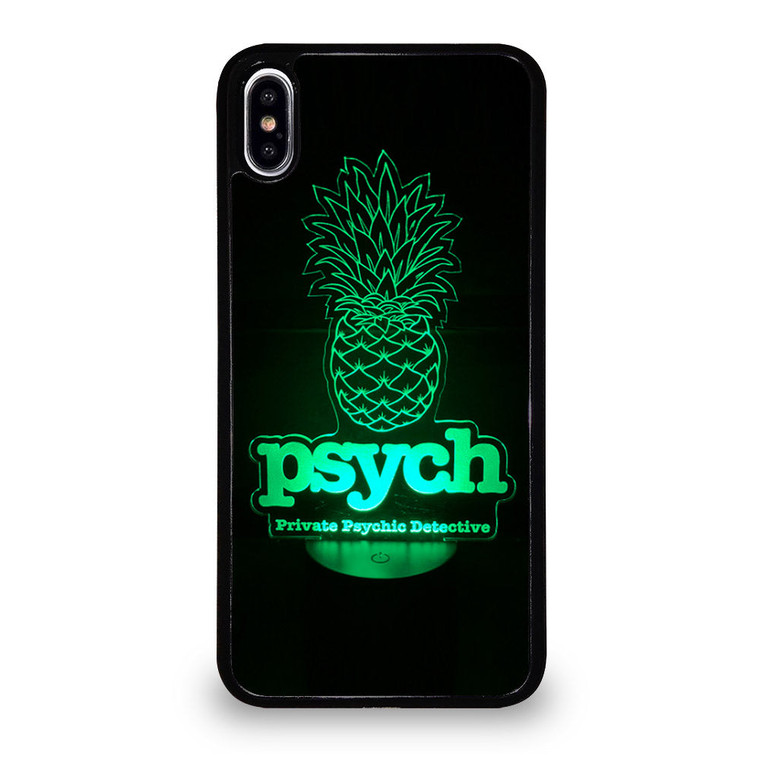 PSYCH PINEAPPLE LIGHT iPhone XS Max Case Cover