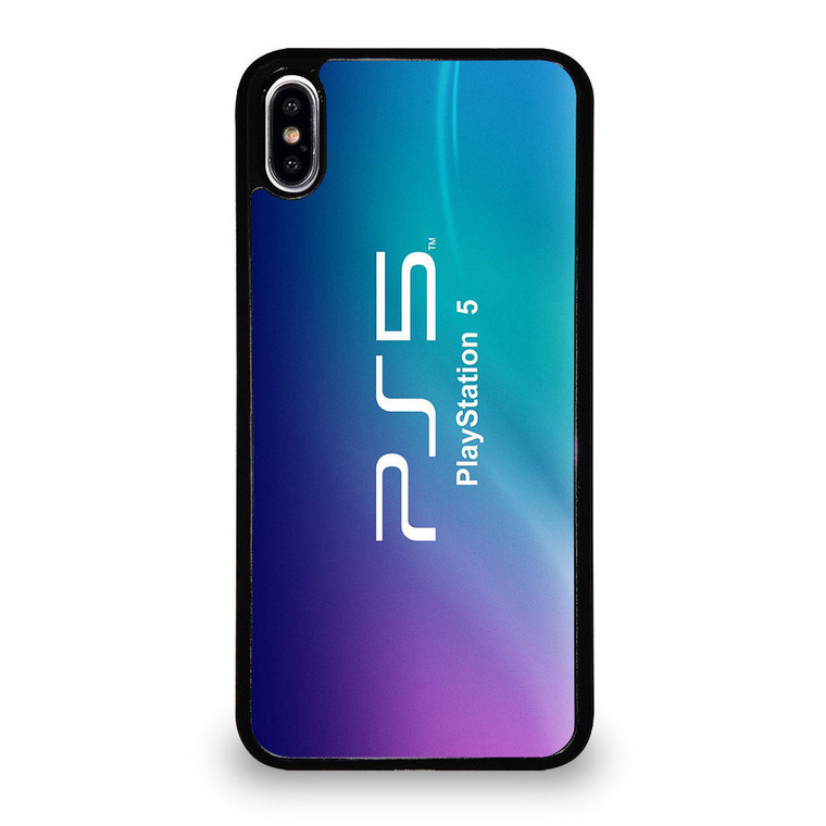 PS5 PLAYSTATION 5 LOGO 2 iPhone XS Max Case Cover
