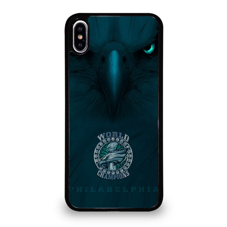 PHILADELPHIA EAGLES WORLD CHAMPION iPhone XS Max Case Cover