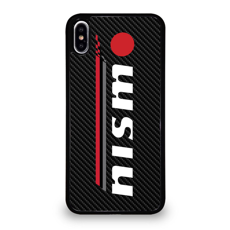 NISSAN NISMO LOGO CARBON iPhone XS Max Case Cover