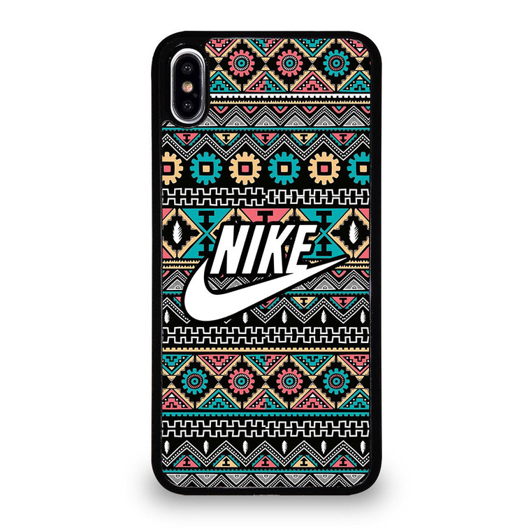 NIKE AZTEC PATTERN 2 iPhone XS Max Case Cover