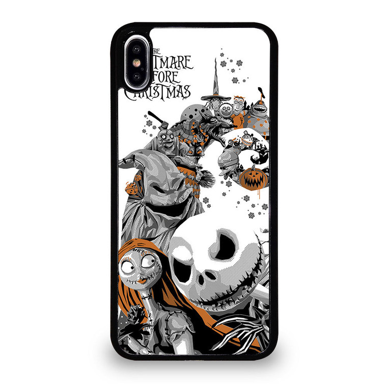 NIGHTMARE BEFORE CHRISTMAS ART iPhone XS Max Case Cover