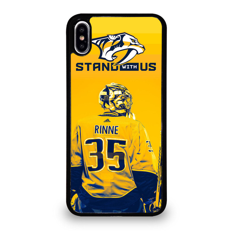 NASHVILLE PREDATORS STAND WITH US 2 iPhone XS Max Case Cover