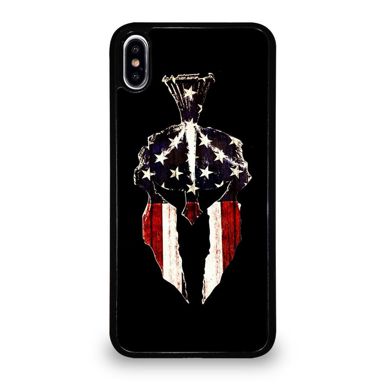 MOLON LABE AMERICAN FLAG ICON iPhone XS Max Case Cover