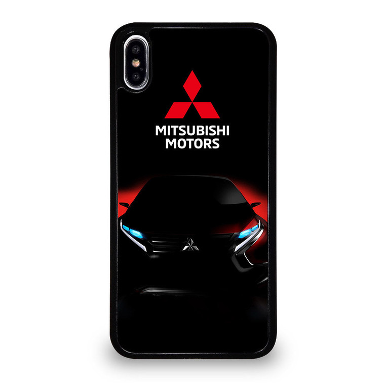 MITSUBISHI MOTORS BLACK CAR LOGO iPhone XS Max Case Cover