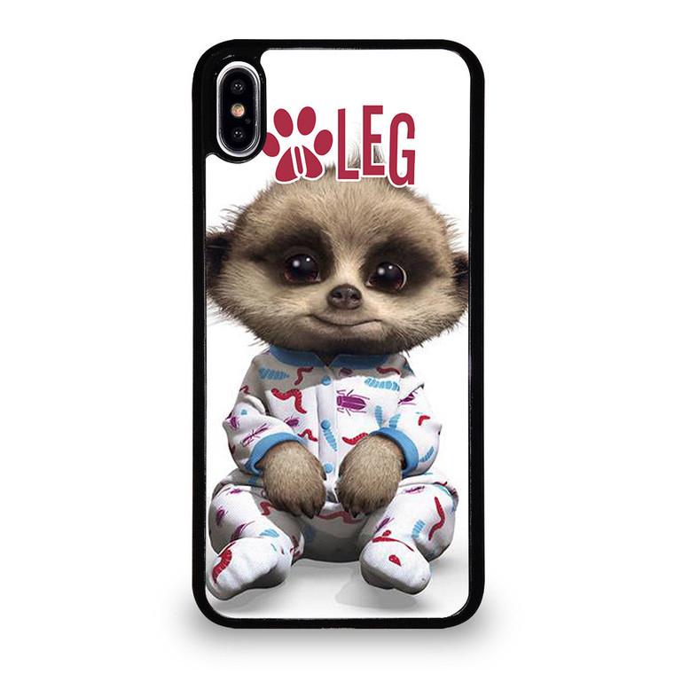MEERKAT BABY OLEG CUTE iPhone XS Max Case Cover