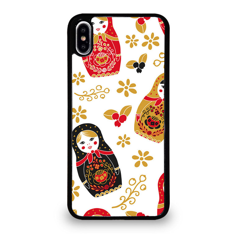 MATRYOSHKA RUSSIAN NESTING DOLLS iPhone XS Max Case Cover