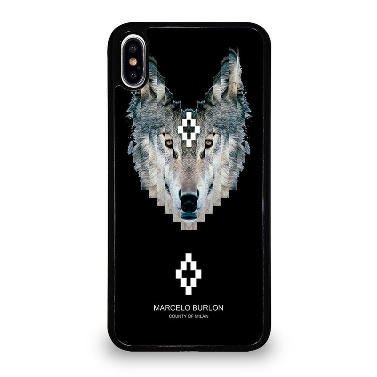 MARCELO BURLON WOLF iPhone XS Max Case Cover