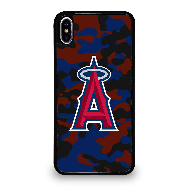 LOS ANGELES ANGELS CAMO LOGO iPhone XS Max Case Cover