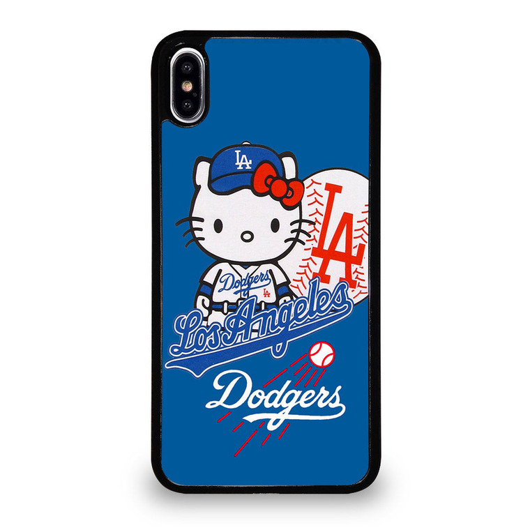 LA DODGERS HELLO KITTY 2 iPhone XS Max Case Cover
