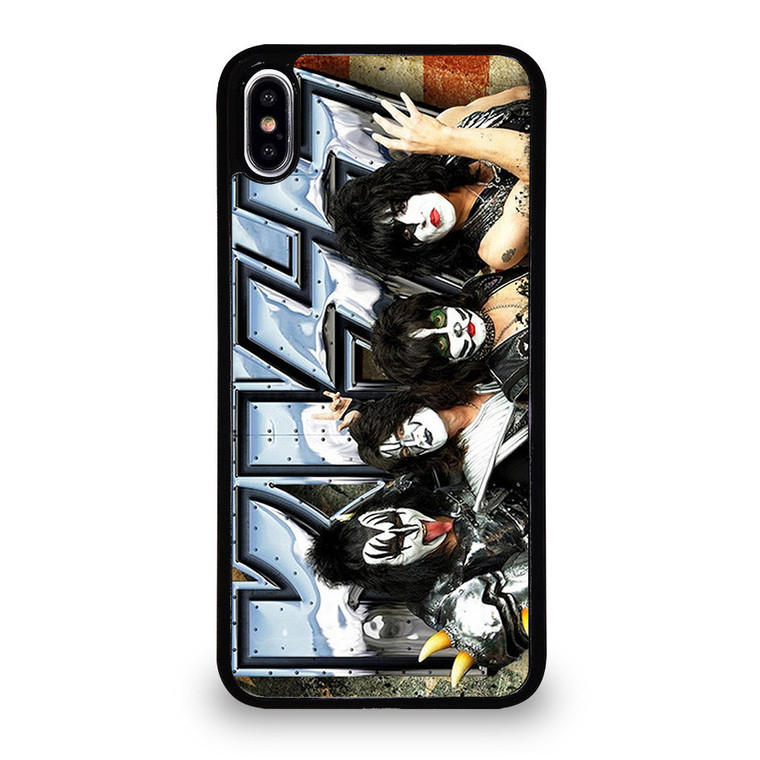 KISS BAND 2 iPhone XS Max Case Cover
