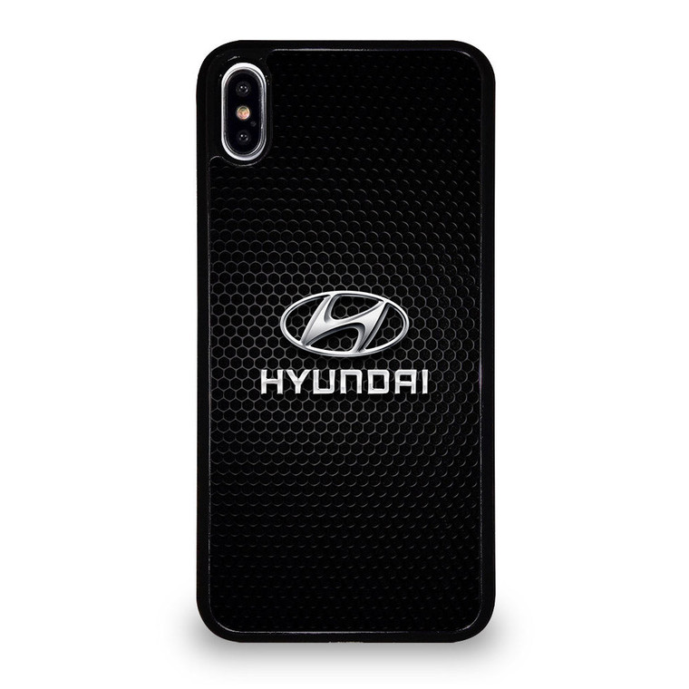 HYUNDAI METAL LOGO iPhone XS Max Case Cover