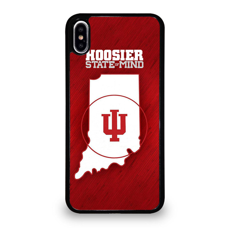 HOOSIER STATE OF MIND INDIANA BASKETBALL LOGO iPhone XS Max Case Cover