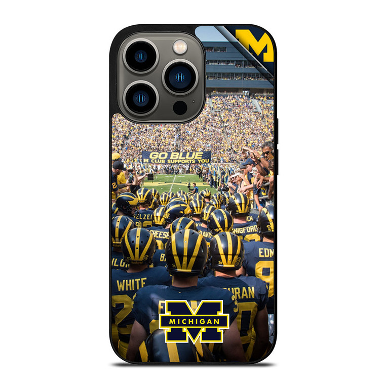 MICHIGAN WOLVERINES PRIDE iPhone 13 Pro Case Cover