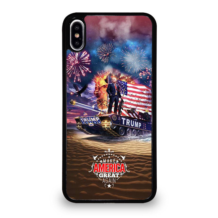 DONALD TRUMP AMERICA GREAT iPhone XS Max Case Cover