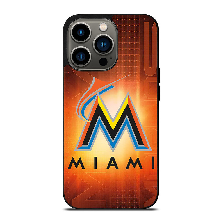 MIAMI MARLINS 2 iPhone 13 Pro Case Cover