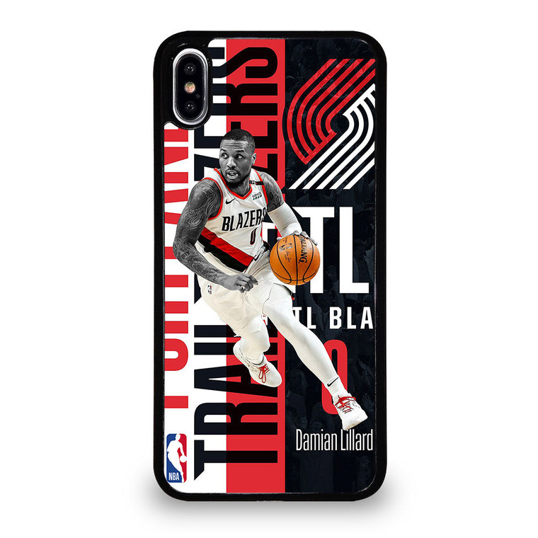 DAMIAN LILLARD TRAIL BLAZERS iPhone XS Max Case Cover