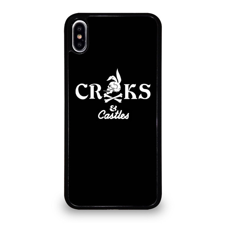 CROOKS AND CASTLES SKULL iPhone XS Max Case Cover