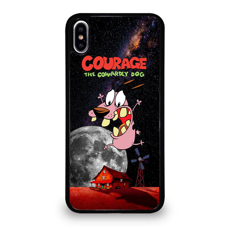 COURAGE THE COWARDLY DOG SPACE iPhone XS Max Case Cover