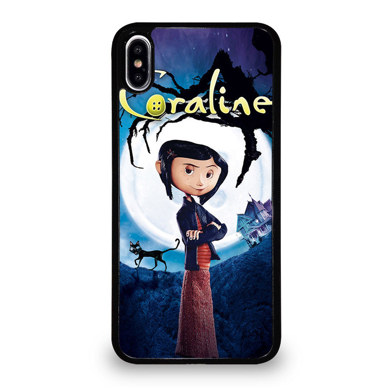 CORALINE CARTOON iPhone XS Max Case Cover