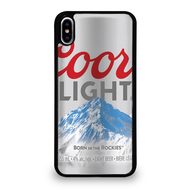COORS LIGHT BEER 2 iPhone XS Max Case Cover