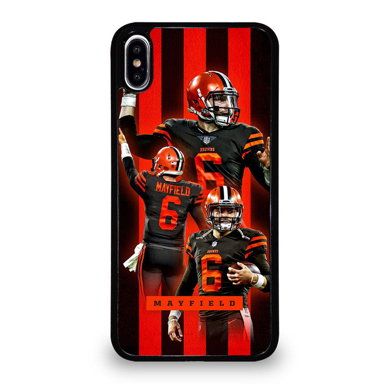 CLEVELAND BROWNS BAKER MAYFIELD 6 iPhone XS Max Case Cover