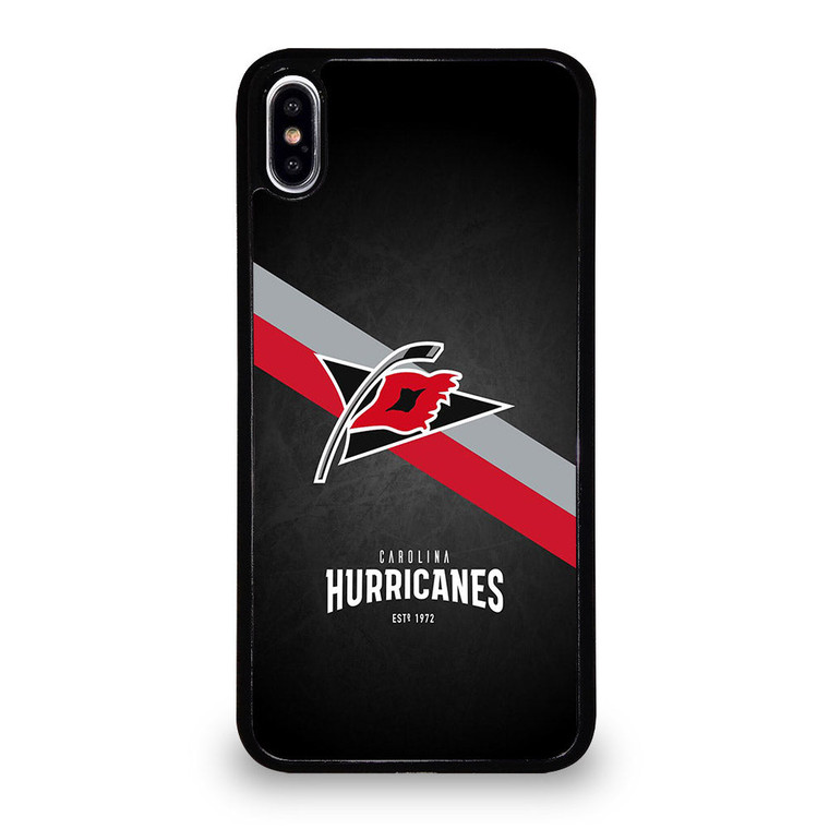 CAROLINA HURRICANES HOCKEY LOGO 3 iPhone XS Max Case Cover