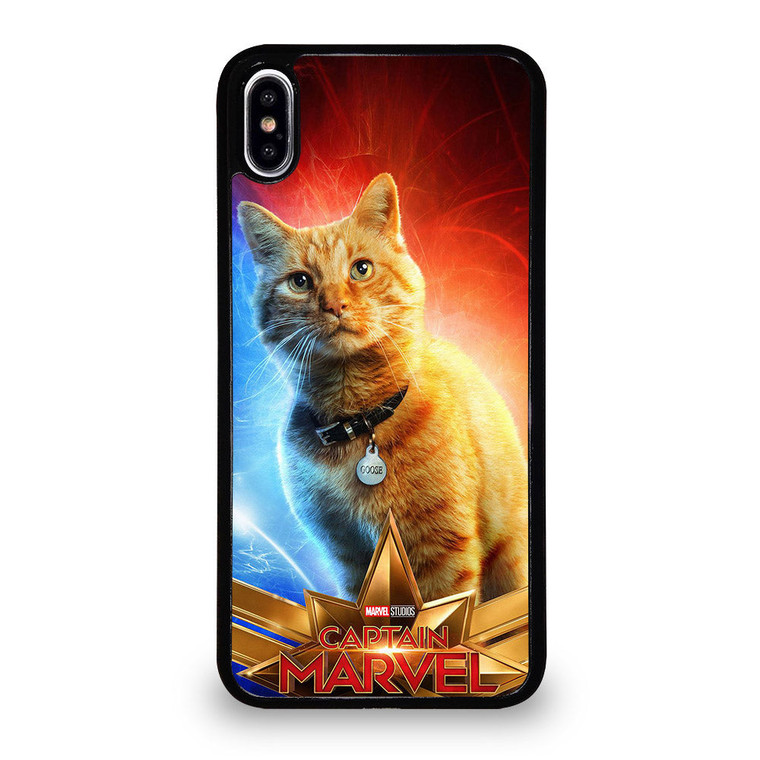 CAPTAIN MARVEL CAT iPhone XS Max Case Cover