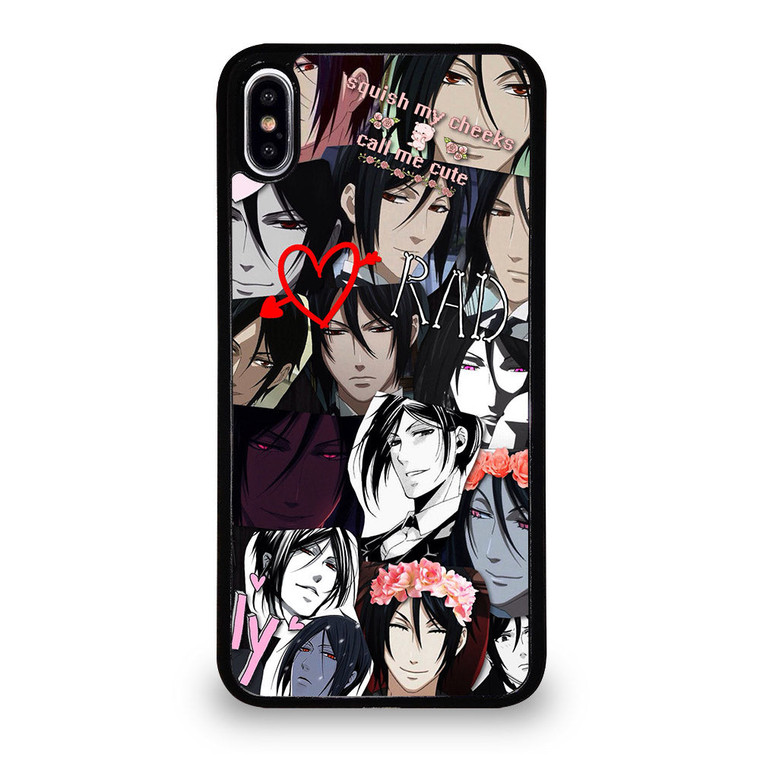 BLACK BUTLER COLLAGE iPhone XS Max Case Cover