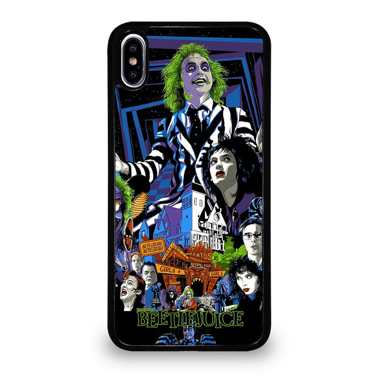 BEETLEJUICE TIM BURTON CARTOON iPhone XS Max Case Cover