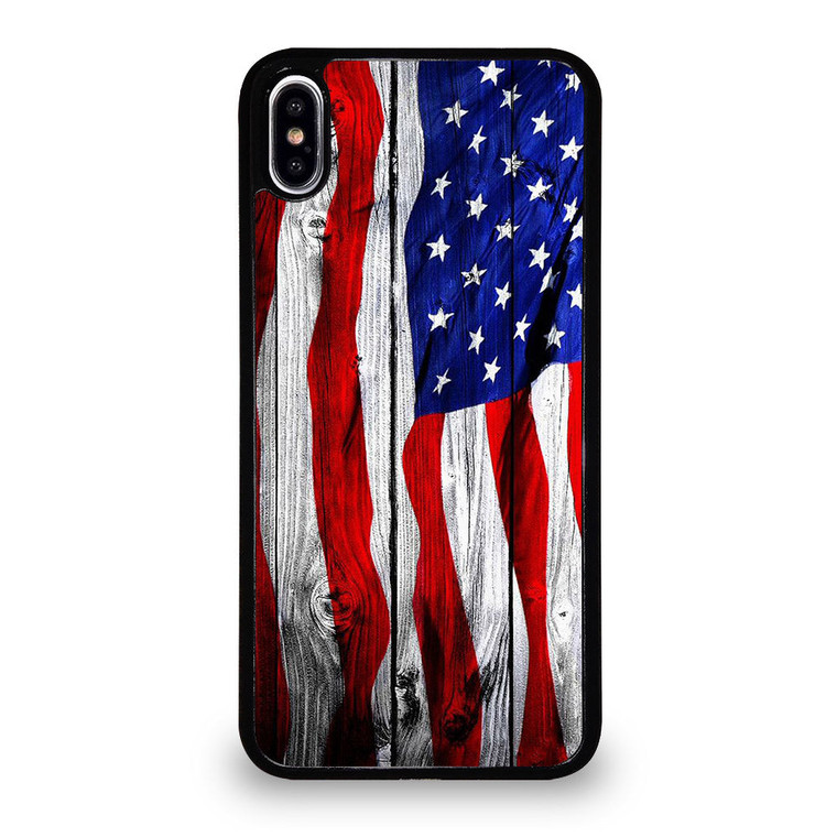 AMERICAN WOODEN iPhone XS Max Case Cover