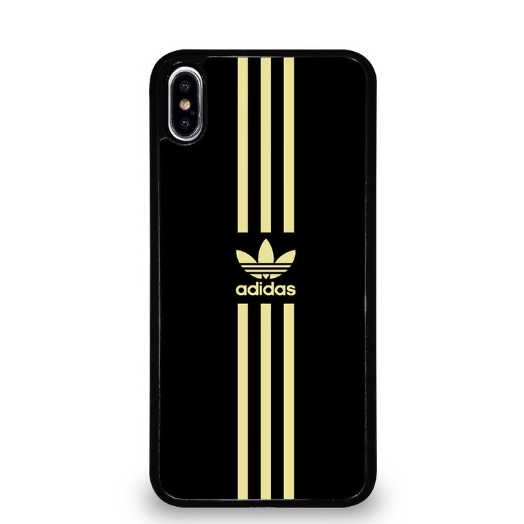 ADIDAS GOLD STRIPE 1 iPhone XS Max Case Cover