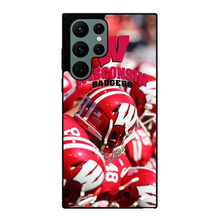 WISCONSIN BADGERS PRIDE Samsung Galaxy S22 Ultra Case Cover