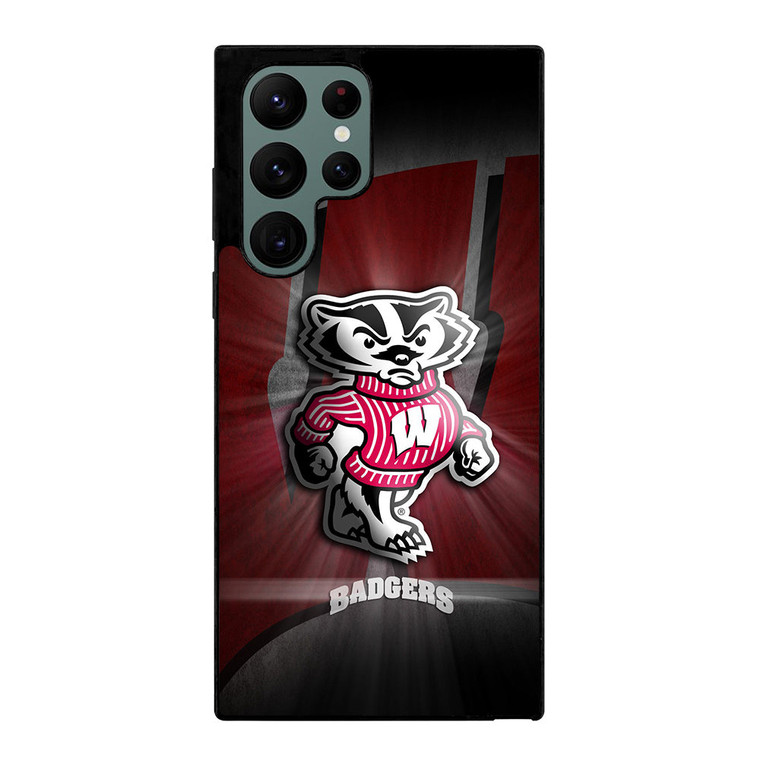 WISCONSIN BADGERS 2 Samsung Galaxy S22 Ultra Case Cover