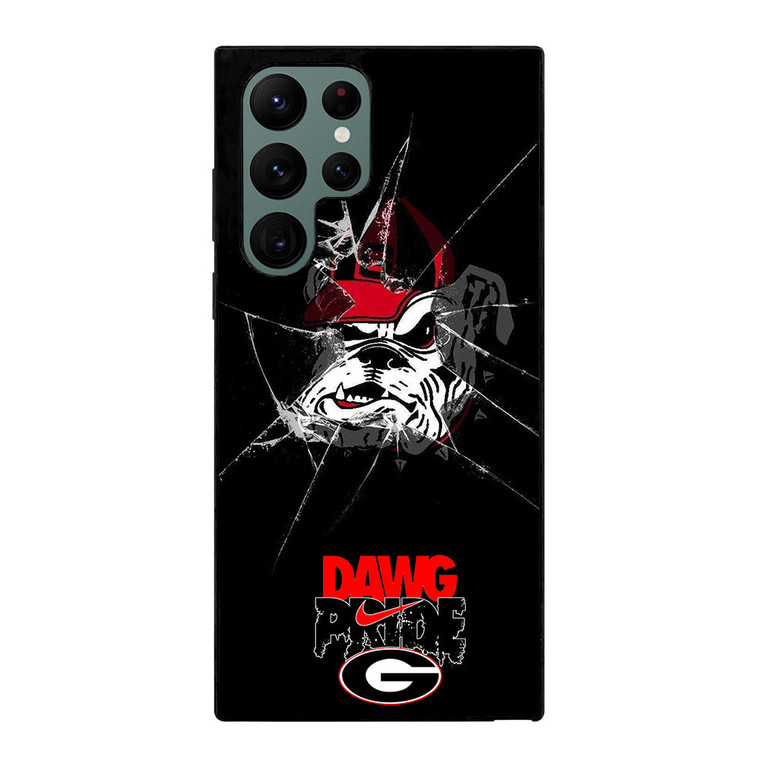 UNIVERSITY GEORGIA BULLDOGS 1 Samsung Galaxy S22 Ultra Case Cover