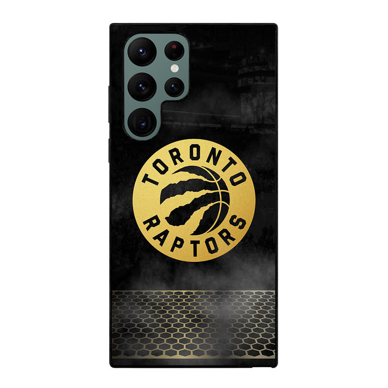 TORONTO RAPTORS LOGO GOLD Samsung Galaxy S22 Ultra Case Cover