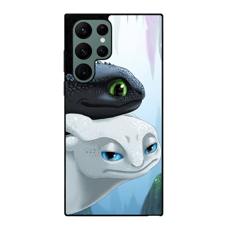 TOOTHLESS LIGHT FURY 1 Samsung Galaxy S22 Ultra Case Cover