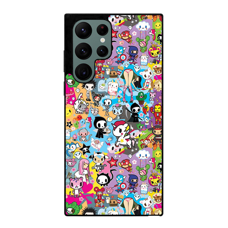 TOKIDOKI UNICORNO COLLAGE Samsung Galaxy S22 Ultra Case Cover