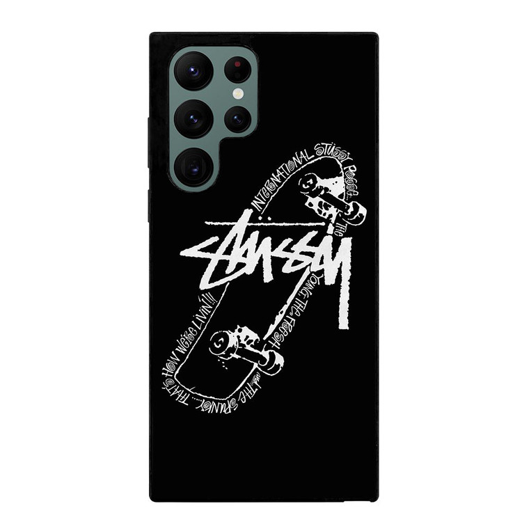 STUSSY SKATE Samsung Galaxy S22 Ultra Case Cover