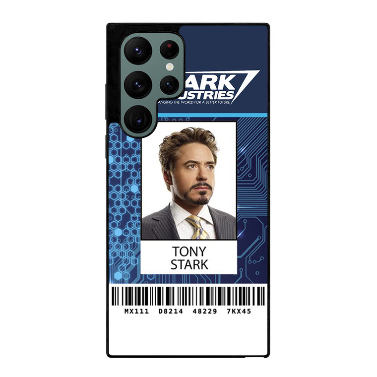 STARK INDUSTRIES ID CARD Samsung Galaxy S22 Ultra Case Cover
